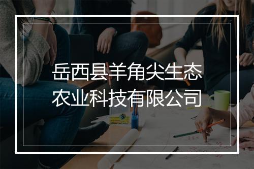 岳西县羊角尖生态农业科技有限公司