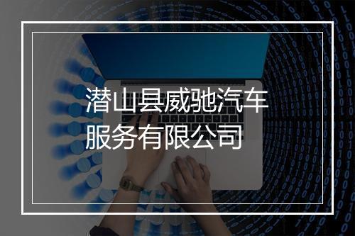 潜山县威驰汽车服务有限公司