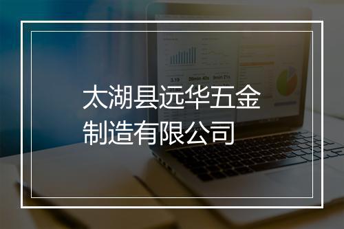 太湖县远华五金制造有限公司
