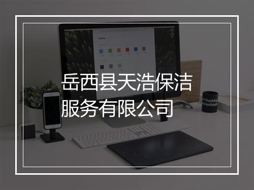 岳西县天浩保洁服务有限公司