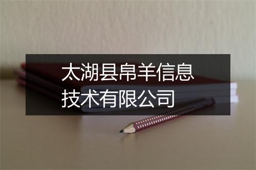 太湖县帛羊信息技术有限公司