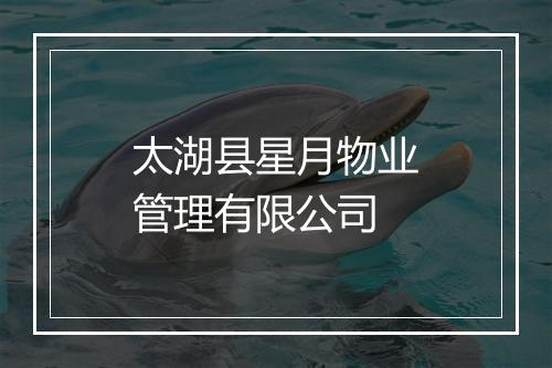 太湖县星月物业管理有限公司