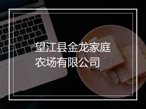 望江县金龙家庭农场有限公司