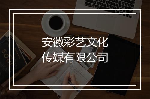 安徽彩艺文化传媒有限公司