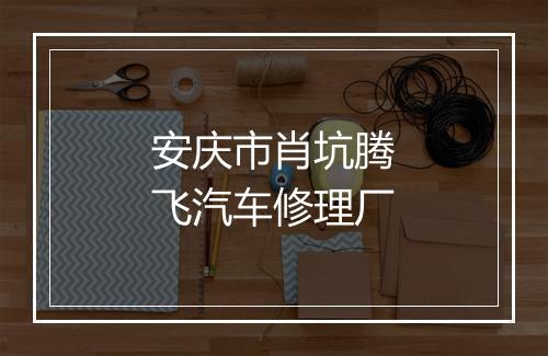 安庆市肖坑腾飞汽车修理厂