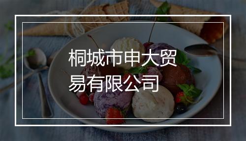桐城市申大贸易有限公司