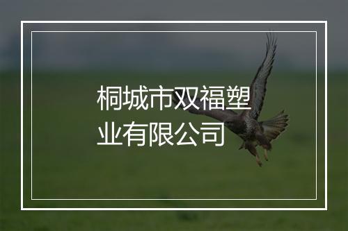 桐城市双福塑业有限公司