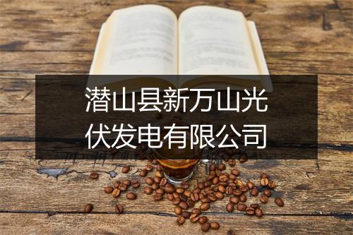潜山县新万山光伏发电有限公司