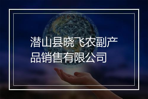 潜山县晓飞农副产品销售有限公司