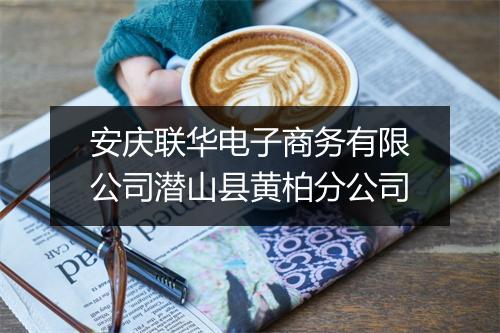 安庆联华电子商务有限公司潜山县黄柏分公司