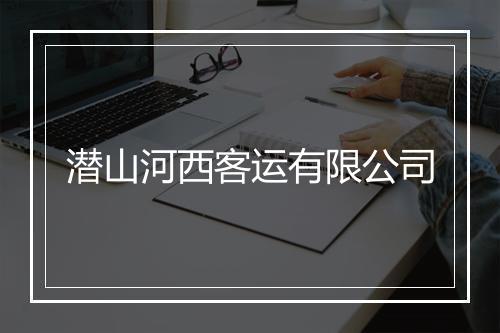 潜山河西客运有限公司