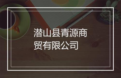 潜山县青源商贸有限公司