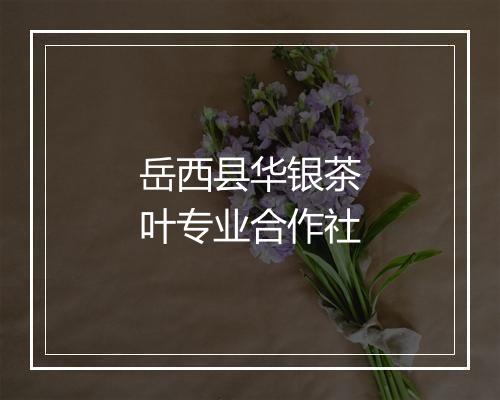 岳西县华银茶叶专业合作社