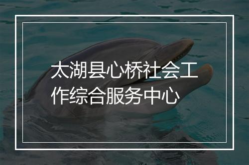 太湖县心桥社会工作综合服务中心