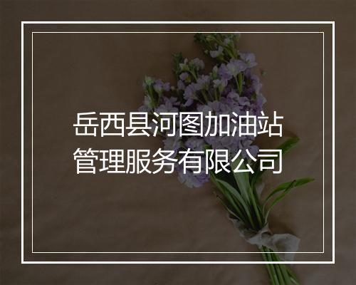 岳西县河图加油站管理服务有限公司
