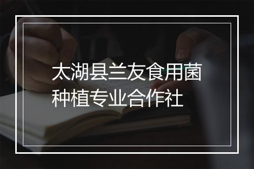 太湖县兰友食用菌种植专业合作社