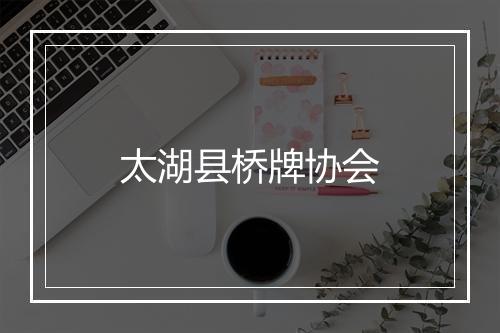 太湖县桥牌协会