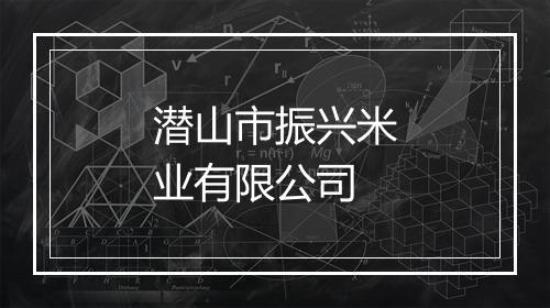 潜山市振兴米业有限公司