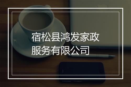 宿松县鸿发家政服务有限公司