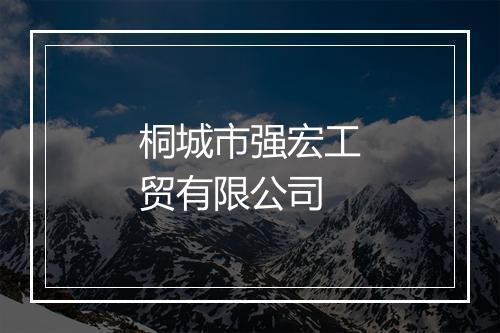 桐城市强宏工贸有限公司