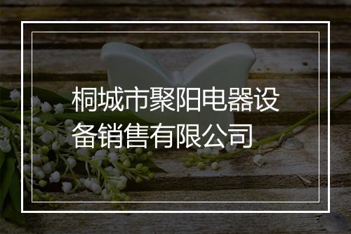 桐城市聚阳电器设备销售有限公司