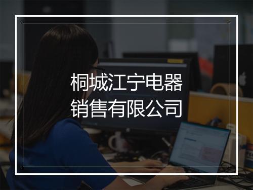 桐城江宁电器销售有限公司