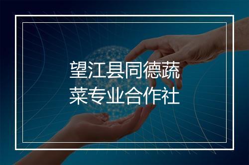 望江县同德蔬菜专业合作社