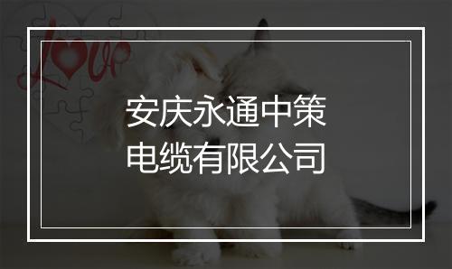 安庆永通中策电缆有限公司
