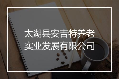 太湖县安吉特养老实业发展有限公司