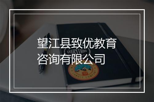 望江县致优教育咨询有限公司