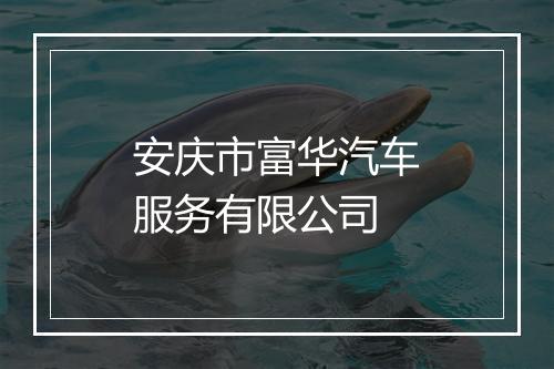 安庆市富华汽车服务有限公司