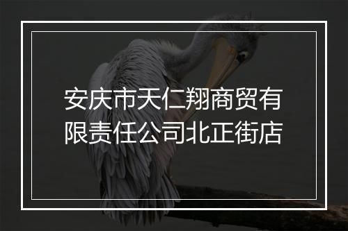 安庆市天仁翔商贸有限责任公司北正街店