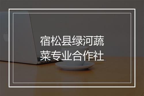 宿松县绿河蔬菜专业合作社