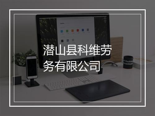 潜山县科维劳务有限公司