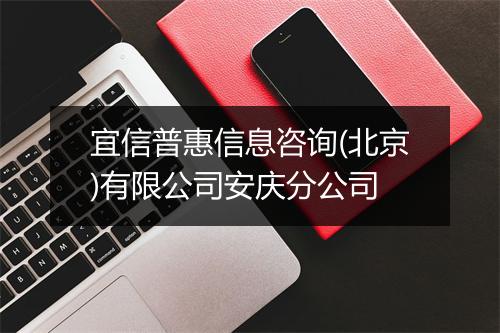 宜信普惠信息咨询(北京)有限公司安庆分公司