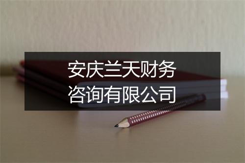 安庆兰天财务咨询有限公司
