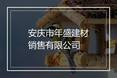安庆市年盛建材销售有限公司