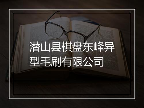 潜山县棋盘东峰异型毛刷有限公司