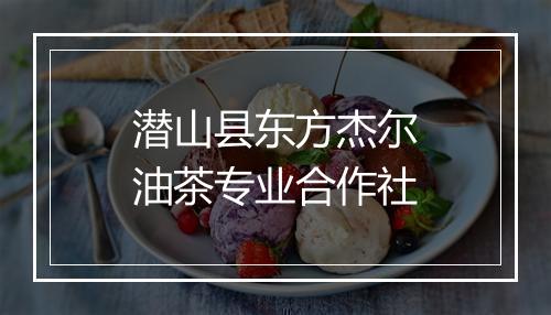 潜山县东方杰尔油茶专业合作社