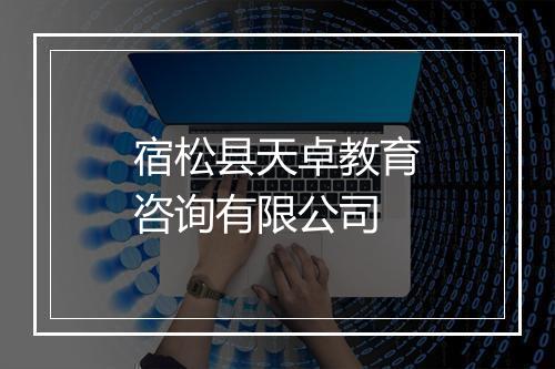 宿松县天卓教育咨询有限公司