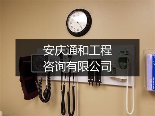 安庆通和工程咨询有限公司