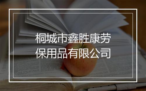 桐城市鑫胜康劳保用品有限公司
