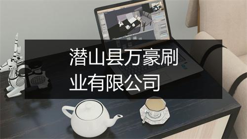 潜山县万豪刷业有限公司