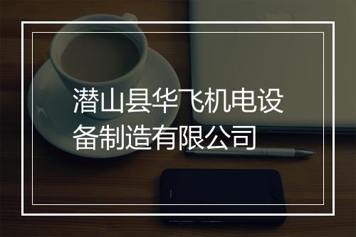 潜山县华飞机电设备制造有限公司