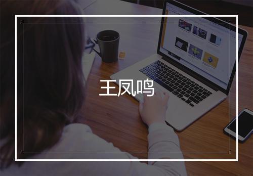 王凤鸣