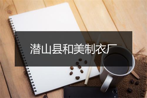 潜山县和美制衣厂