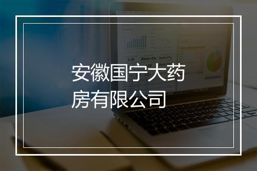 安徽国宁大药房有限公司