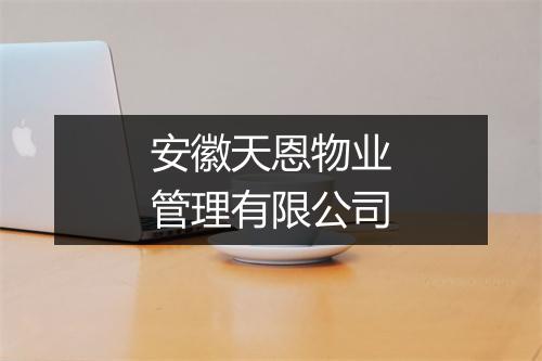 安徽天恩物业管理有限公司