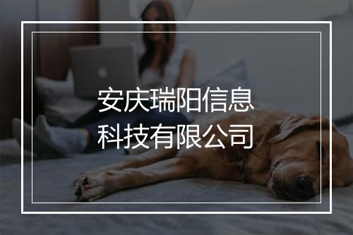 安庆瑞阳信息科技有限公司