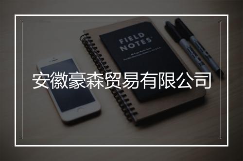 安徽豪森贸易有限公司